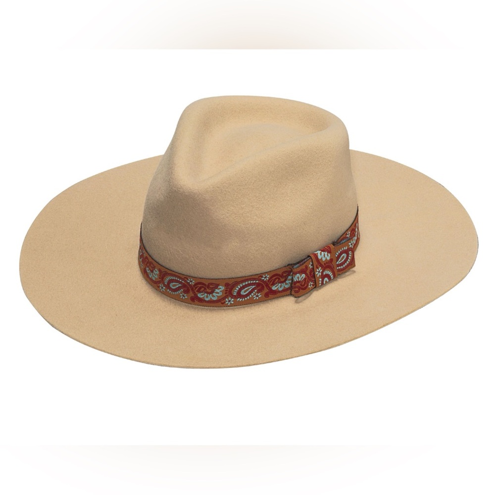 Twister Girls Pinch Front Silver Belly Western Hat size Youth Large